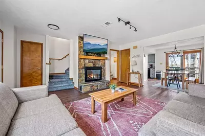 living room in Pinecrest Townhome