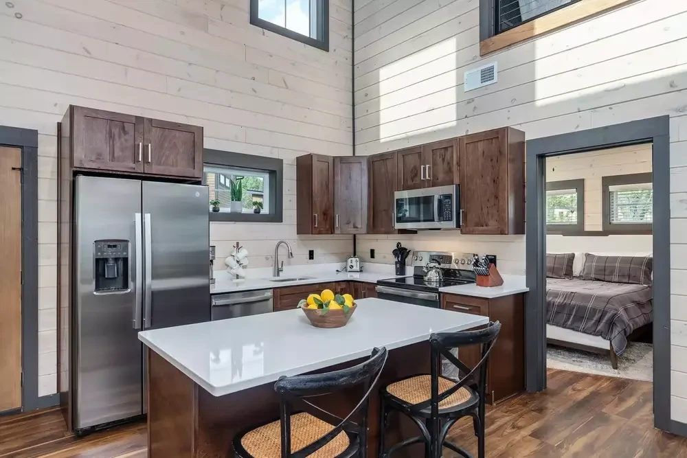 Goose Gap cabin kitchen